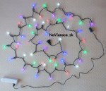 svetelné vianočné reťaze led